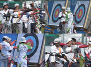 Atlet Indonesia Jalani Penyisihan Panahan Putri di SEA Games 2015