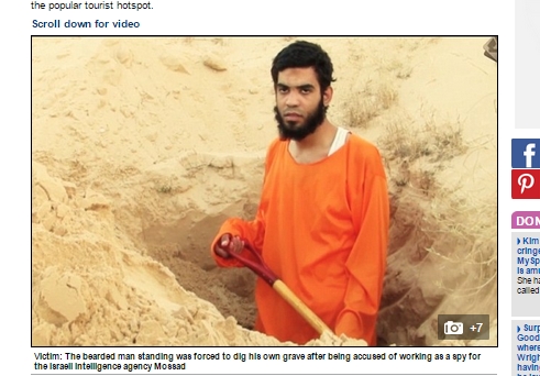 Sebelum Eksekusi Mati, Pria ini Dipaksa Gali Kubur Sendiri oleh ISIS