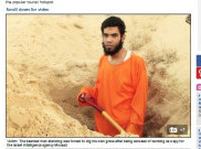 Sebelum Eksekusi Mati, Pria ini Dipaksa Gali Kubur Sendiri oleh ISIS