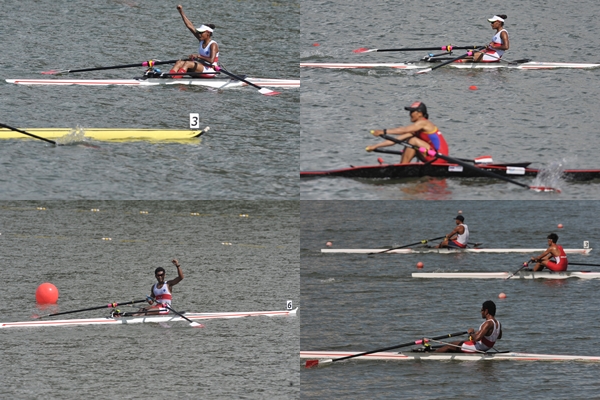  Dayung Persembahkan 2 Emas di SEA Games 2015