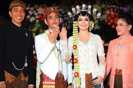 Foto Kebahagiaan Gibran-Selvi Resmi Jadi Suami Istri