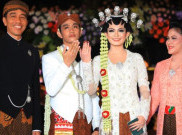 Foto Kebahagiaan Gibran-Selvi Resmi Jadi Suami Istri
