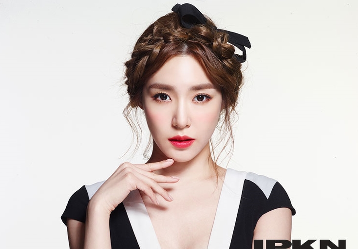 Hanya Pakai Bra, Tiffany SNSD Tampil Hot Saat Makan