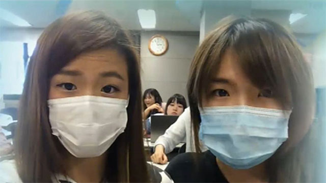 Hindari MERS, Mahasiswi Pakai Masker Diusir dari Kelas
