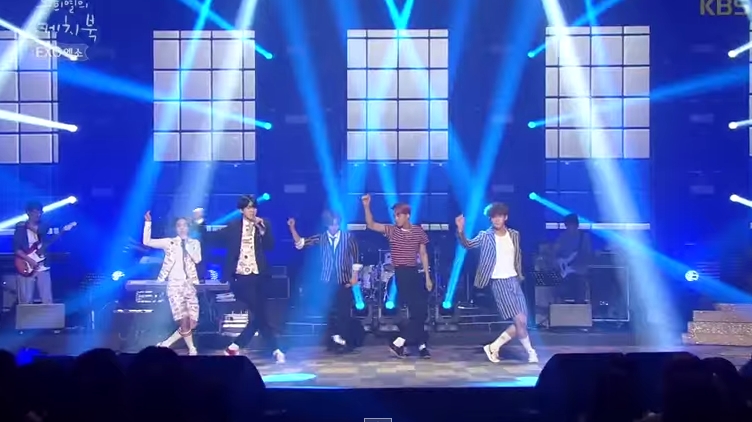 EXO Sukses Bawakan Lagu Terbaru 'Growl' di Acara Yoo Hee Yeol's Sketchbook
