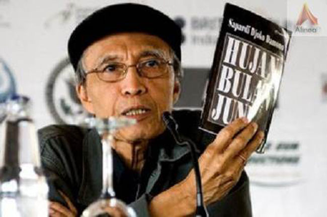 Puisi Hujan Juni Karya Sapardi Djoko Damono Alihwahana Jadi Novel 
