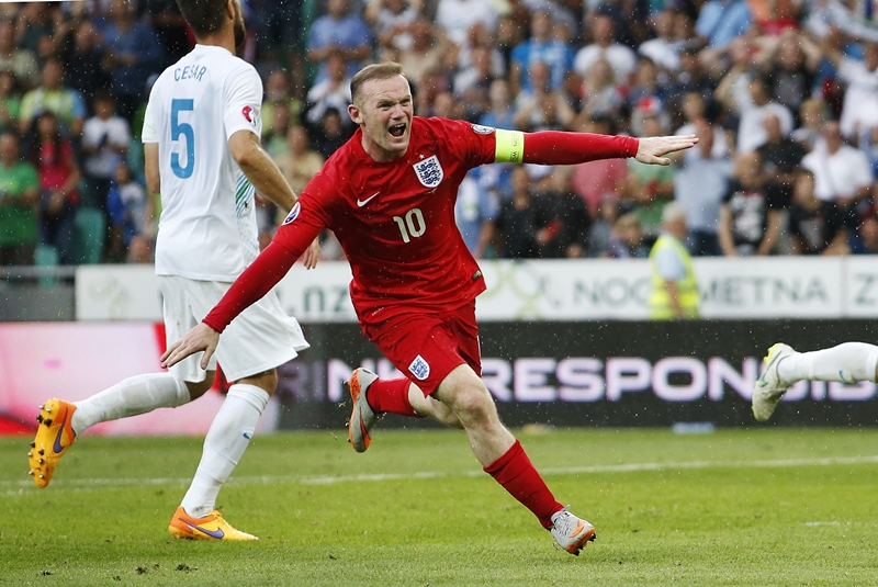 Wayne Rooney Jadi Pencetak Gol Terbanyak Kedua Inggris
