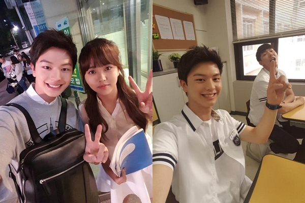 Sungjae BTOB Jalani Syuting Terakhir Drama Who Are You-School 2015