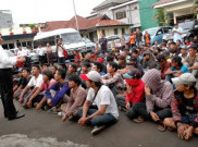 Ciptakan Rasa Aman, Polisi Ciduk Ratusan Preman