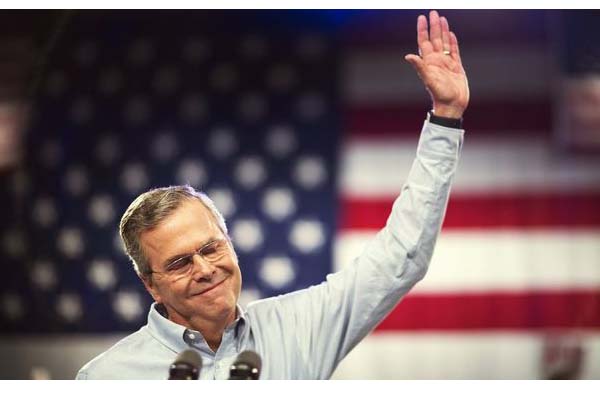 Puji George Bush, Kandidat Presiden AS Jeb Bush Diprotes
