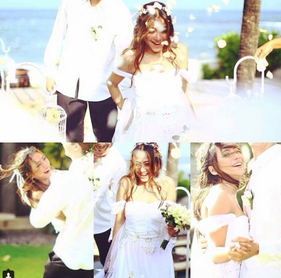 Super Romantis, Foto Pernikahan Tertutup Nadia Vega dan Jorik