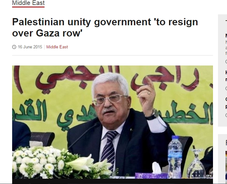 Pemerintah Palestina akan Membubarkan Diri