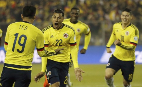 Aksi Kolombia Kalahkan Brazil