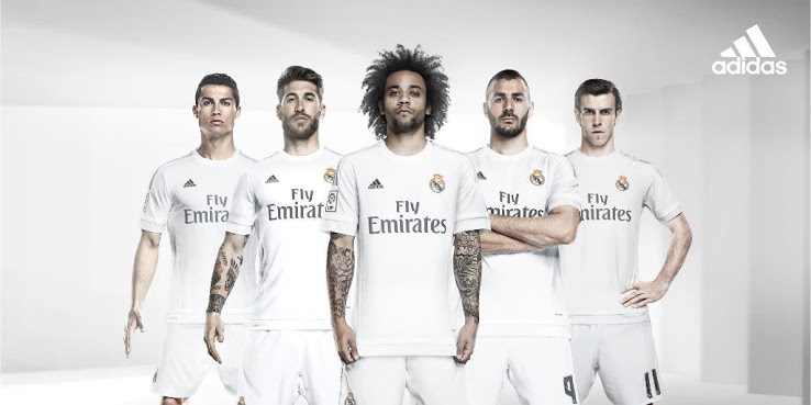 Detail Jersey Resmi Real Madrid 2015/16