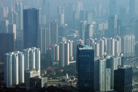 Potret Jakarta dari Udara