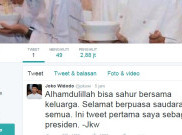Ulang Tahun, Presiden Jokowi Buat Akun Twitter Baru