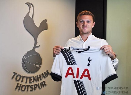   Tottenham Hotspur Resmi Dapatkan Kieran Trippier