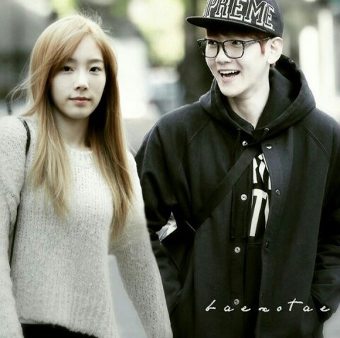 Fans Rayakan Setahun Pacaran Taeyeon SNSD dan Baekhyun EXO