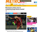 Transfer Sergio Ramos ke Manchester United Hampir Selesai