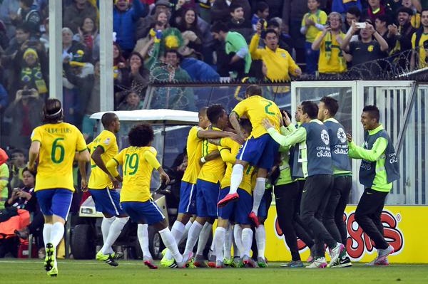 Copa America 2015: Kalahkan Venezuela, Brazil Lolos Sebagai Juara Grup