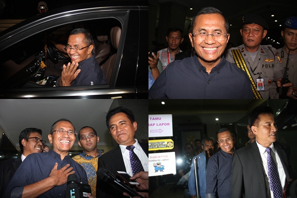 Suasana Pemeriksaan Dahlan Iskan di Bareskrim