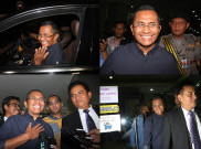 Suasana Pemeriksaan Dahlan Iskan di Bareskrim