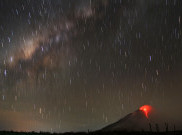 Gunung Sinabung Erupsi 3 Kali Hanya dalam Beberapa Jam