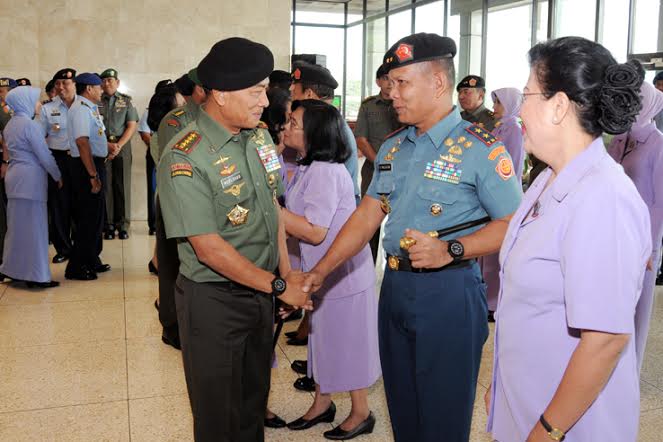 18 Pati TNI Naik Pangkat