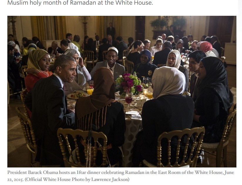 Barack Obama Gelar Acara Buka Puasa di Gedung Putih