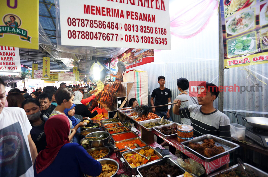 Revitalisasi Pasar Jaya Benhil, Pedagang Menu Khas Ramadhan Tetap Jalan