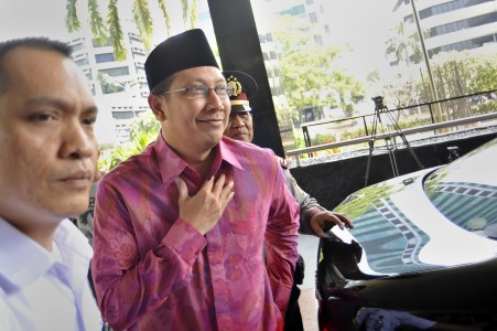 Menteri Lukman Hakim Sambangi KPK