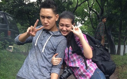 Potret Kemesraan Juan Christian dan Aura Nabilla Izzathi 