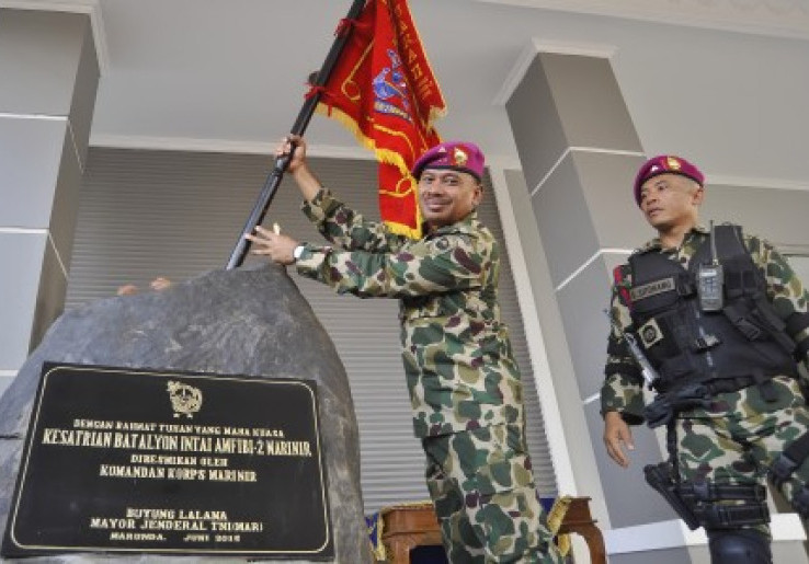 Jabarkan Poros Maritim, Marinir Tanam Sejuta Terumbu Karang 