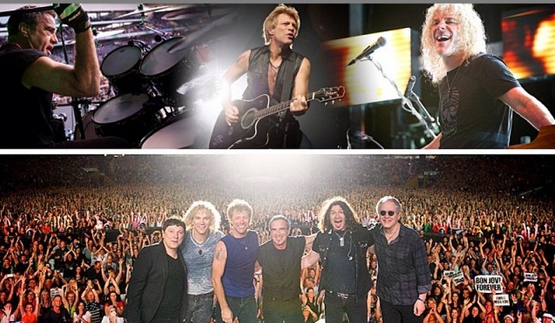 Tiba di Jakarta, Bon Jovi Foto Bareng Ondel-Ondel