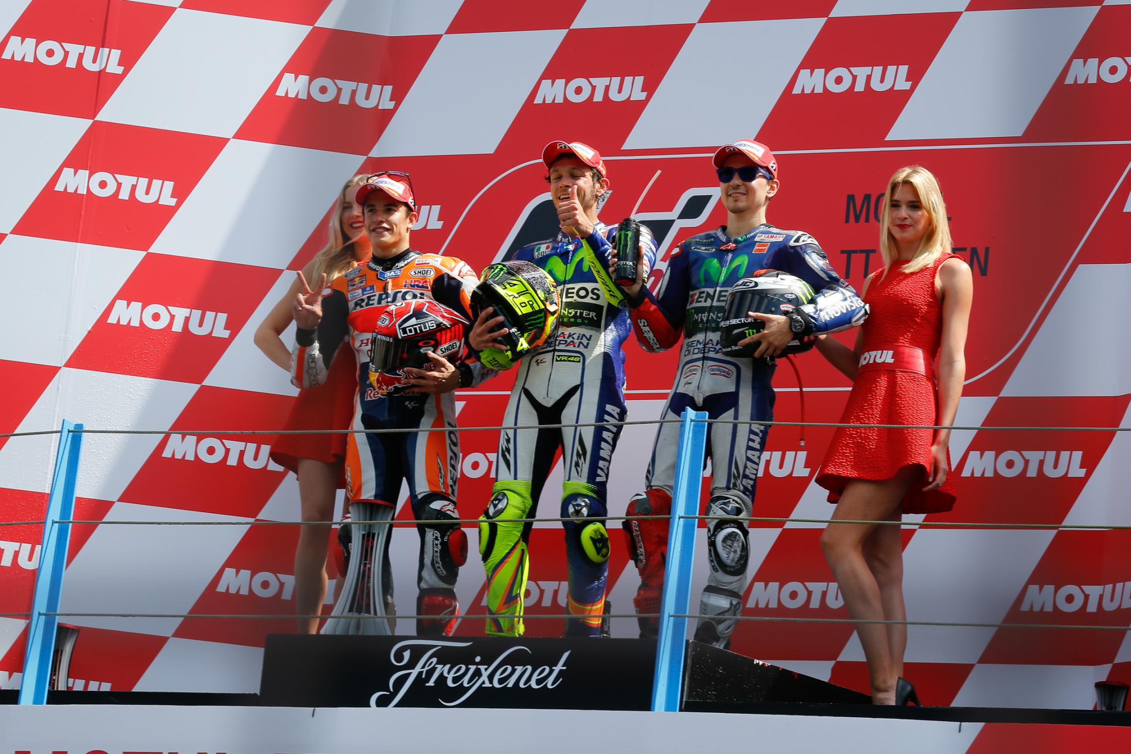 Marc Marquez Ramaikan Rivalitas Sengit Rossi-Lorenzo