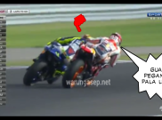 Meme Kocak Balapan Sengit Rossi dan Marquez GP Assen