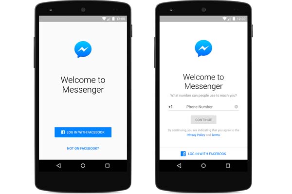 Tanpa Akun Facebook, Anda Bisa Gunakan Facebook Messenger