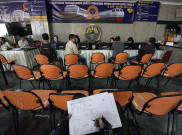 Suasana Pendaftaran Mudik Gratis Pesepeda Motor