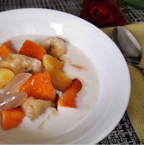 Resep Kolak Susu ala Farah Quinn