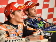 Marc Marquez dan Valentino Rossi Tak Lagi Akur?