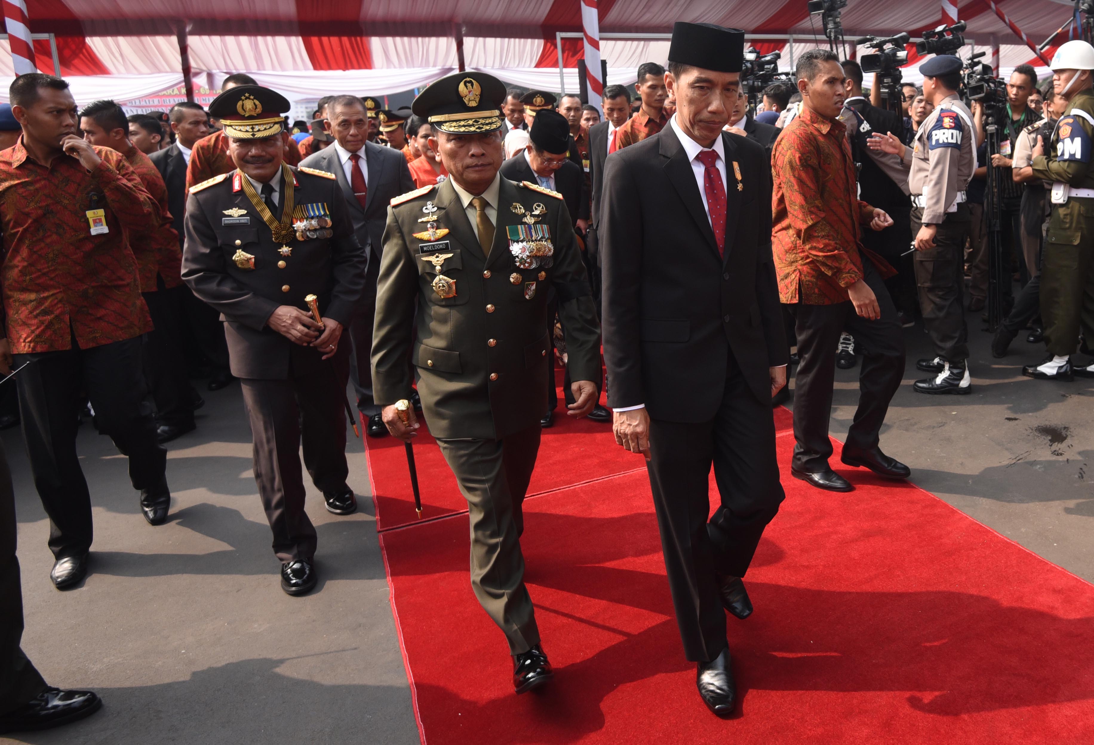 Peringatan HUT Polri Ke-69