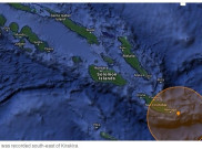 Kepulauan Solomon Dihantam Gempa Berkekuatan 5,8 SR