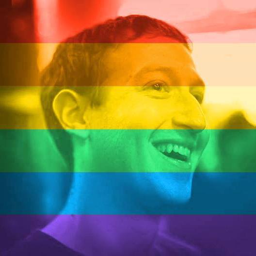 26 Juta Akun Facebook Pasang Foto Profil dengan Filter Bendera LGBT