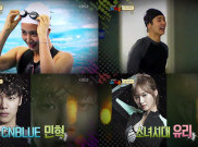 Aksi Yuri SNSD dan Minhyuk CNBLUE Bertarung di Kolam Renang