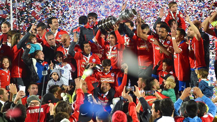 Chile Rajai Copa America 2015