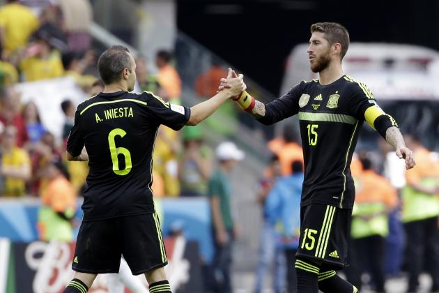 Ini Kata Iniesta Jika Sergio Ramos Gabung Barcelona