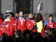 Euforia Chile Juara Copa America