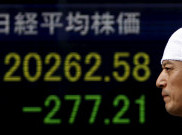 Saham Asia Rontok Terimbas Hasil Referendum Yunani