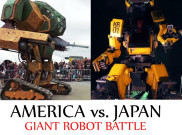 Robot Amerika akan Bertarung Melawan Robot Jepang
