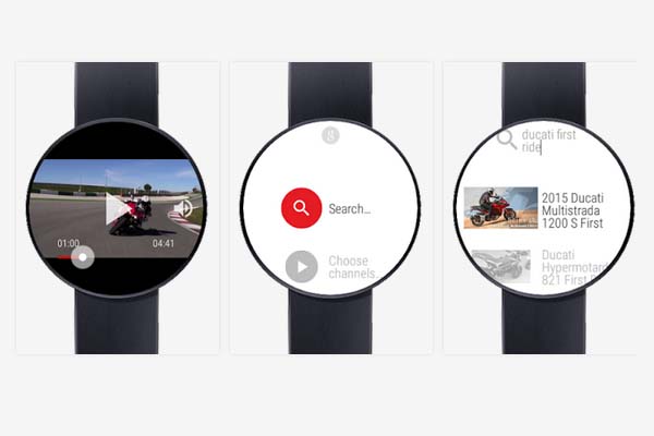 Android Wear dapat Streaming YouTube